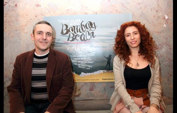 Dogwoof's Andy Whittaker with Alma Har'el